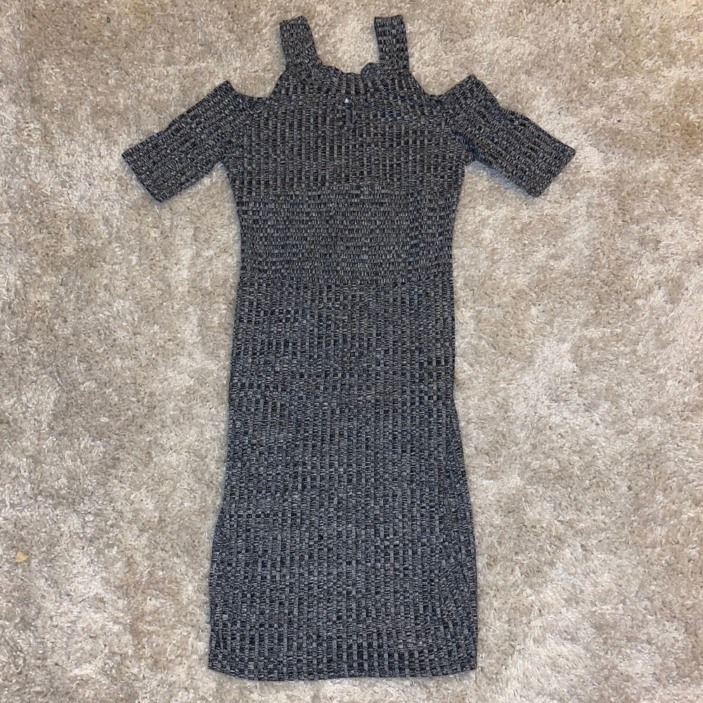 [JAYVEE] Tight Gray Mini-Dress